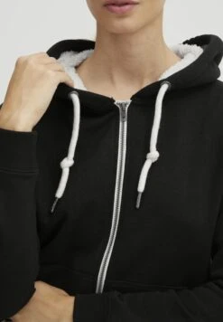 OXMO OXBINJA - Sweatjacke - Black -OXMO Verkaufsgeschäft ff36aa4dfc9a4e36a18cf44000c96d34